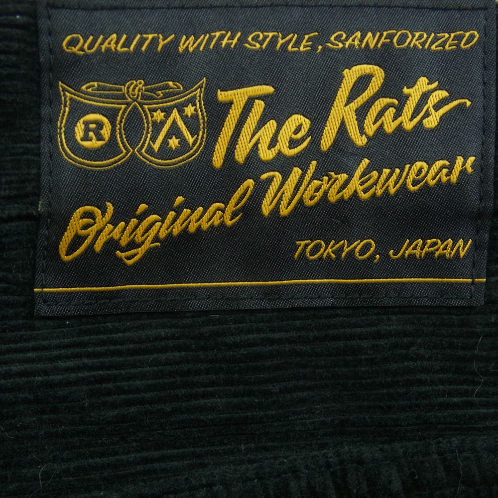 RATS ラッツ 21'RP-0909 CORDUROY 5P PANTS コーデュロイ パンツ コットン 日本製 ブラック系 S【中古】