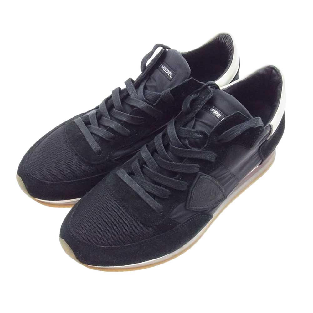 フィリップモデル ローカット スニーカー ブラック系 42【中古】