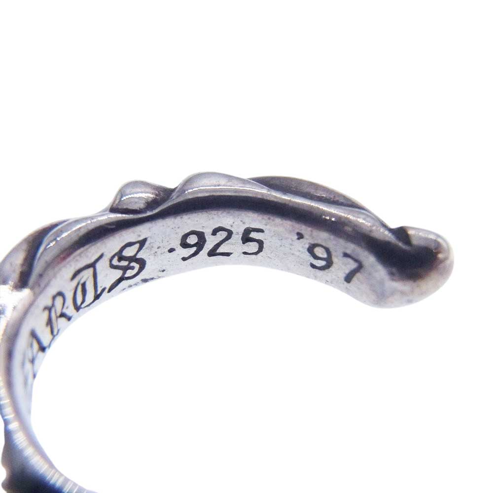 CHROME HEARTS クロムハーツ（原本無） HOOP SCROOL 1 スクロール フープ ピアス シルバー系【中古】