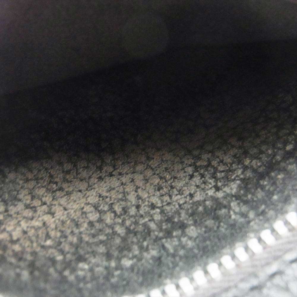 A&G エーアンドジー ウォレットリング ウォレットハンガー付き クロスボール コンチョ レザー ショート ウォレット 財布 ブラック系【中古】