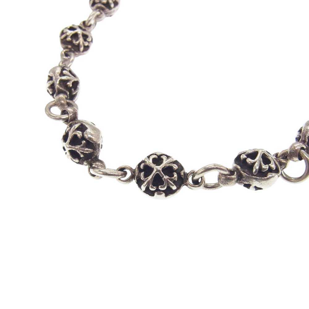 A&G エーアンドジー 1クリップ クロスボール メダル フック ウォレットチェーン シルバー系【中古】