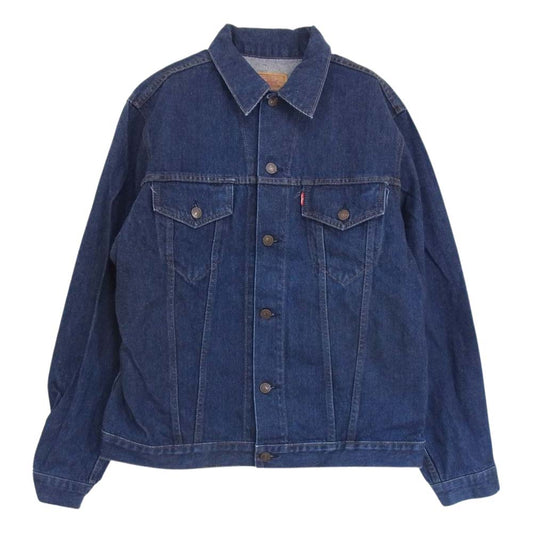 Levi's リーバイス 70505 ボタン裏刻印 J28 デニム ジャケット インディゴブルー系 42【中古】
