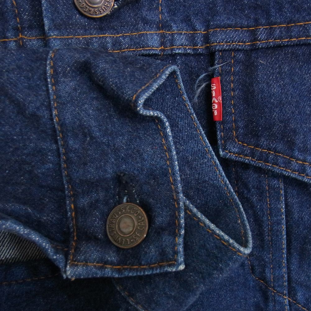 Levi's リーバイス 70505 ボタン裏刻印 J28 デニム ジャケット インディゴブルー系 42【中古】