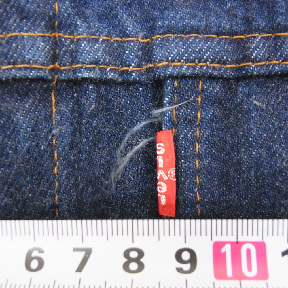 Levi's リーバイス 70505 ボタン裏刻印 J28 デニム ジャケット インディゴブルー系 42【中古】
