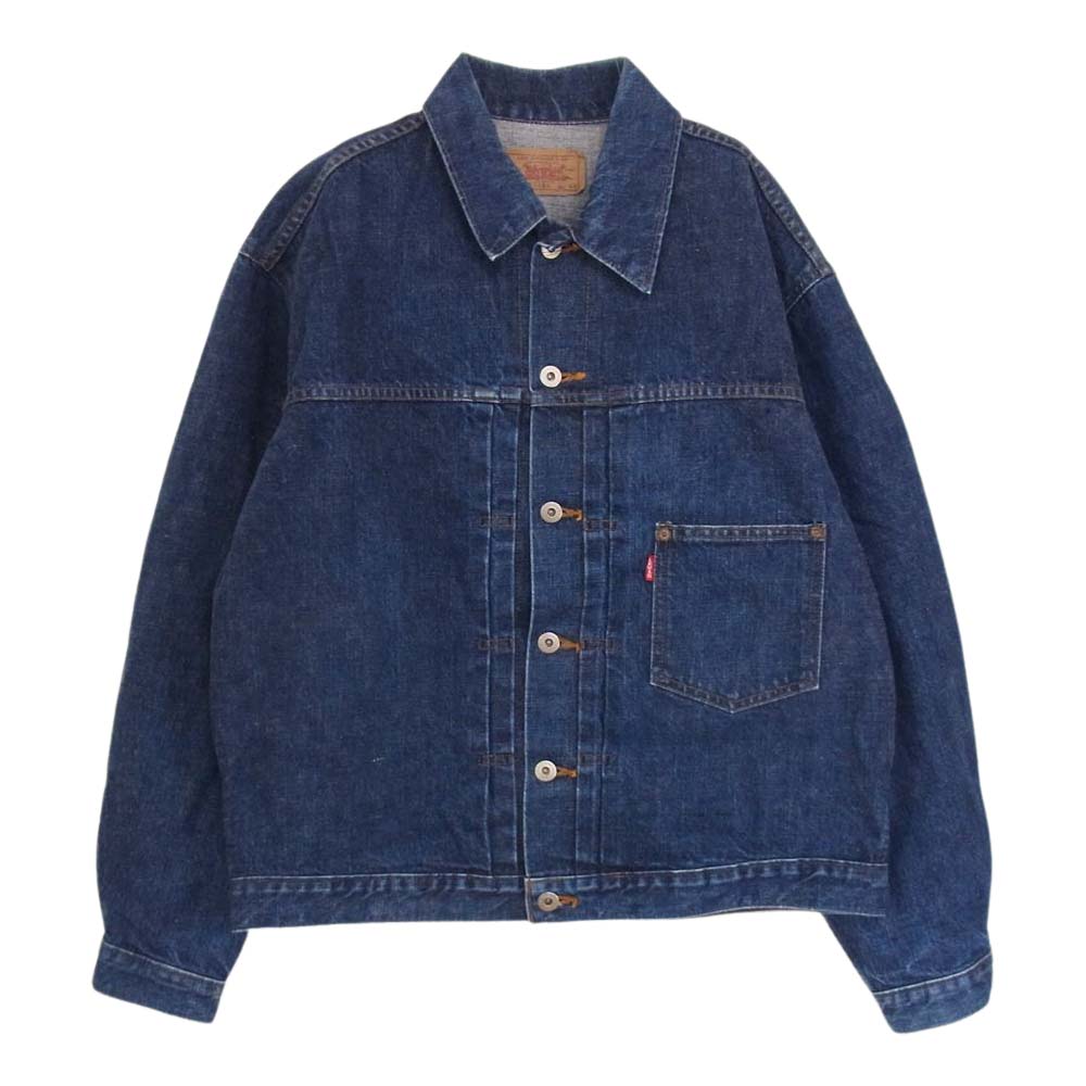 Levi's リーバイス J02JT928 70701XX ボタン裏刻印 J02 1stタイプ 大戦 復刻  デニム ジャケット インディゴブルー系 40【中古】