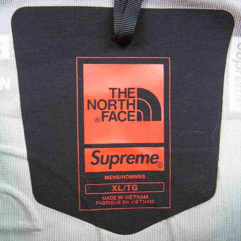 Supreme シュプリーム ジャケット 22AW NP52207I The North Face Taped Seam Shell Jacket ノースフェイス シェル ジャケット イエロー系 XL【新古品】【未使用】