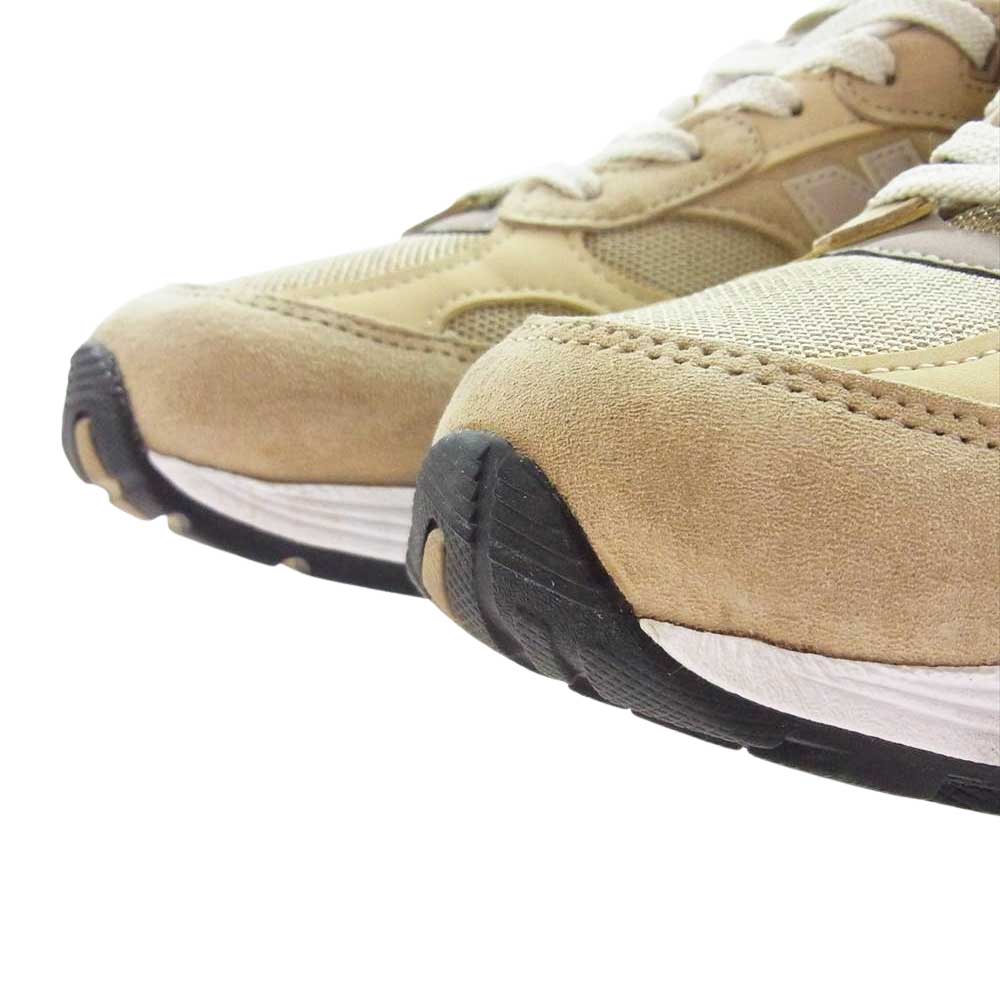 NEW BALANCE ニューバランス M992TN USA製 スエード ローカット スニーカー ベージュ系 US10(CM 28cm)【中古】