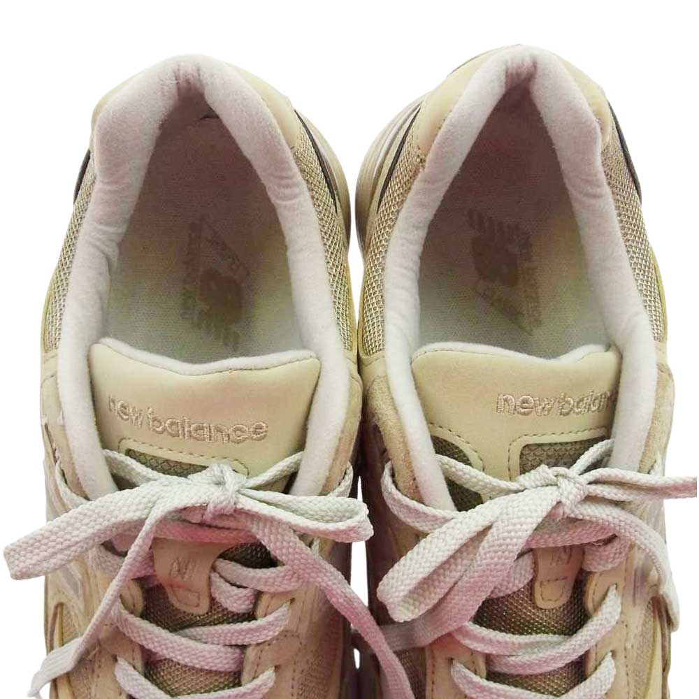 NEW BALANCE ニューバランス M992TN USA製 スエード ローカット スニーカー ベージュ系 US10(CM 28cm)【中古】