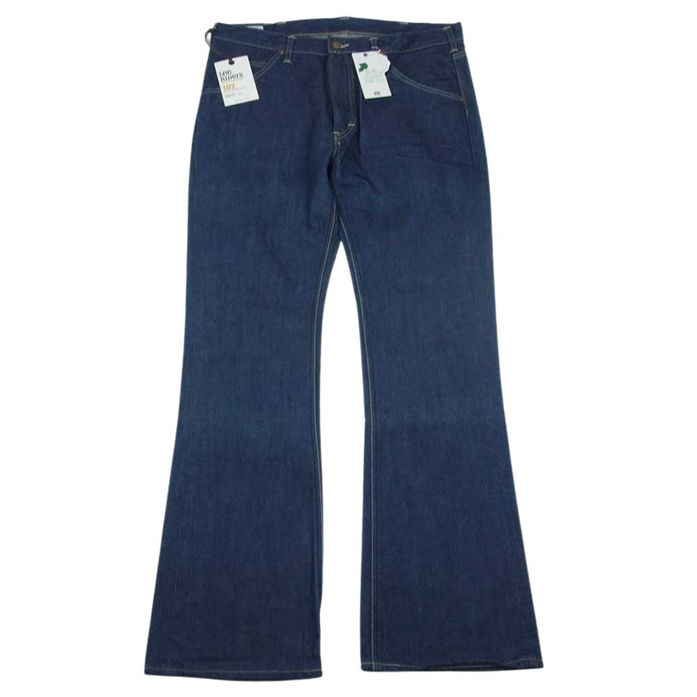 Lee リー AMERICAN RIDERS 102 ブーツカット デニムパンツ インディゴブルー系 36【美品】【中古】