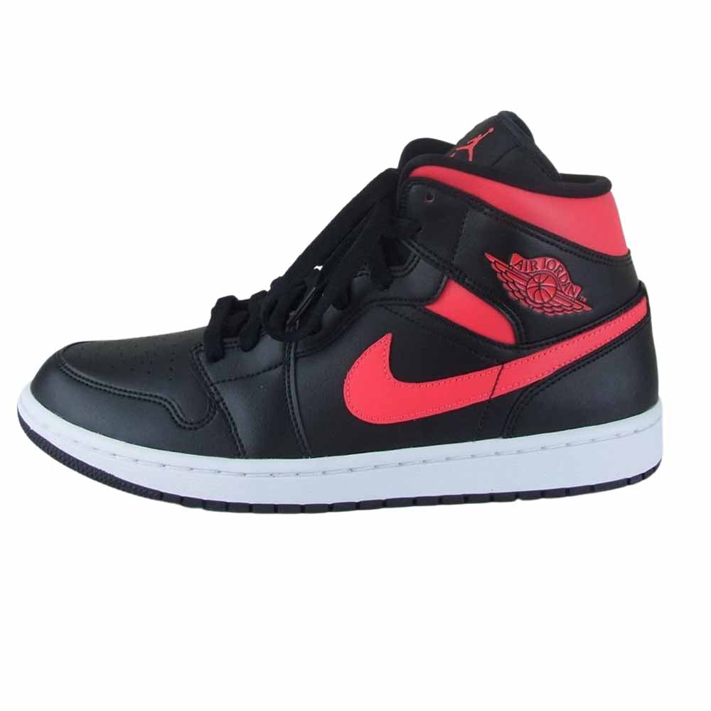 NIKE ナイキ BQ6472-004 WMNS AIR JORDAN 1 MID ウィメンズ エア ジョーダン 1 ミッド スニーカー ブラック系 29cm【極上美品】【中古】