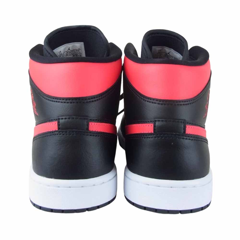 NIKE ナイキ BQ6472-004 WMNS AIR JORDAN 1 MID ウィメンズ エア ジョーダン 1 ミッド スニーカー ブラック系 29cm【極上美品】【中古】