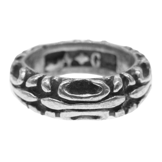 A&G エーアンドジー フレア バンド リング シルバー系 15号【中古】