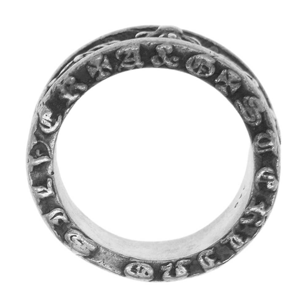 A&G エーアンドジー ダガー クロス リング シルバー系 17号【中古】