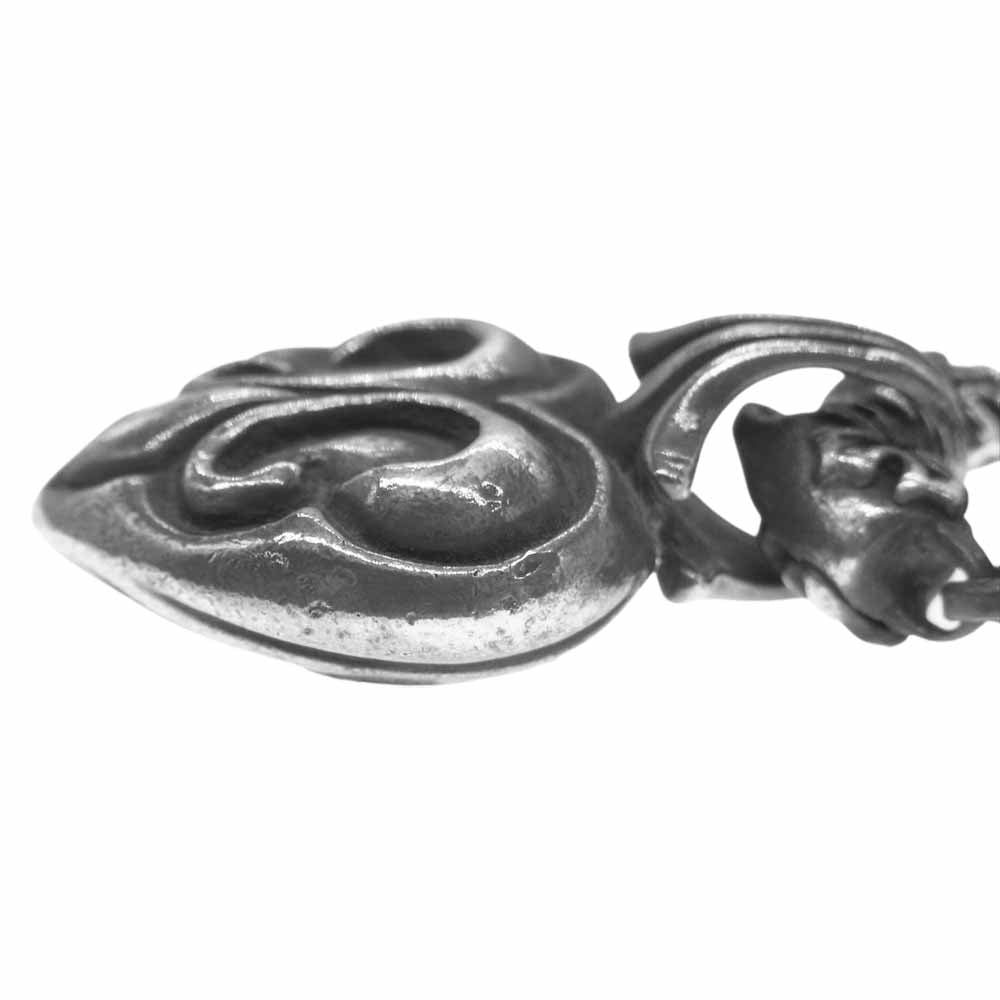 A&G エーアンドジー クロスリンク ハート ネックレス シルバー系【中古】