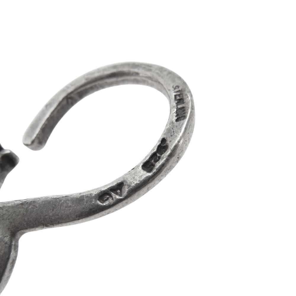 A&G エーアンドジー 1クリップ ロングシリンダー ローラー 9リンク クロス フック ウォレットチェーン シルバー系【中古】