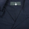 Yohji Yamamoto ヨウジヤマモト MY-B52-032 コットンブロード オープンカラー 半袖 シャツ ネイビー系 3【中古】