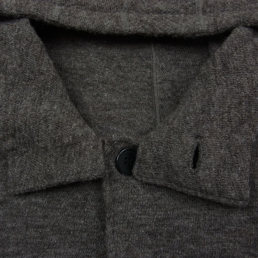 Yohji Yamamoto ヨウジヤマモト MZ-J24-109 Y’s for Men ワイズフォーメン ウール フーデッド ジャケット フード コート ブラウン系【中古】