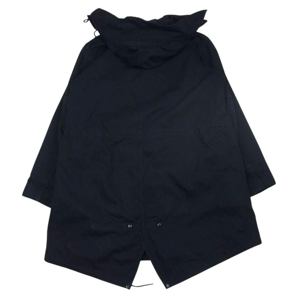 Yohji Yamamoto ヨウジヤマモト ME-C09-094 Y’s for Men ワイズフォーメン ライナー付き フード モッズコート ネイビー系 3【中古】