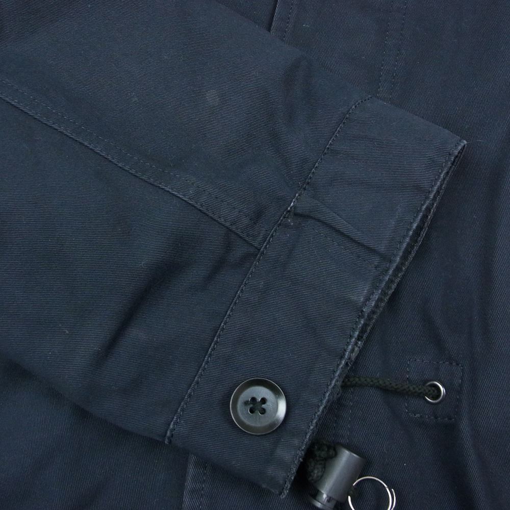 Yohji Yamamoto ヨウジヤマモト ME-C09-094 Y’s for Men ワイズフォーメン ライナー付き フード モッズコート ネイビー系 3【中古】