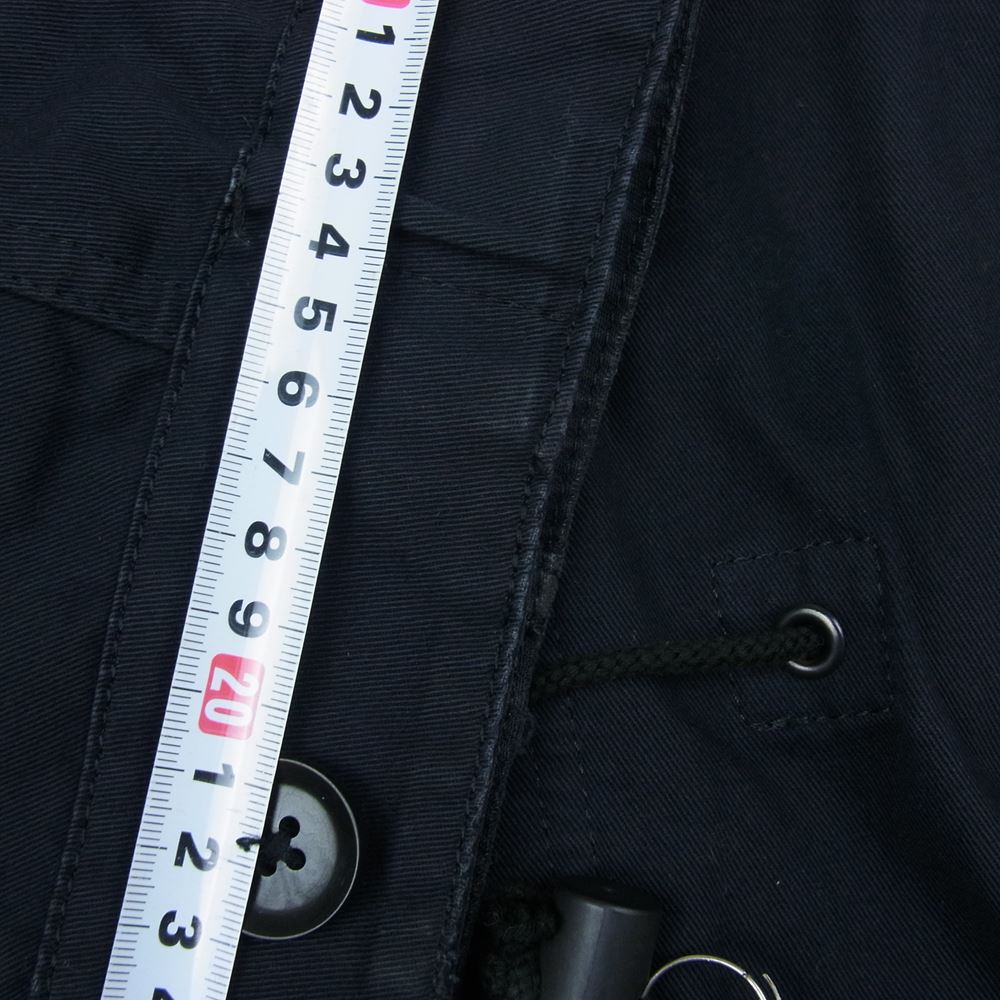 Yohji Yamamoto ヨウジヤマモト ME-C09-094 Y’s for Men ワイズフォーメン ライナー付き フード モッズコート ネイビー系 3【中古】