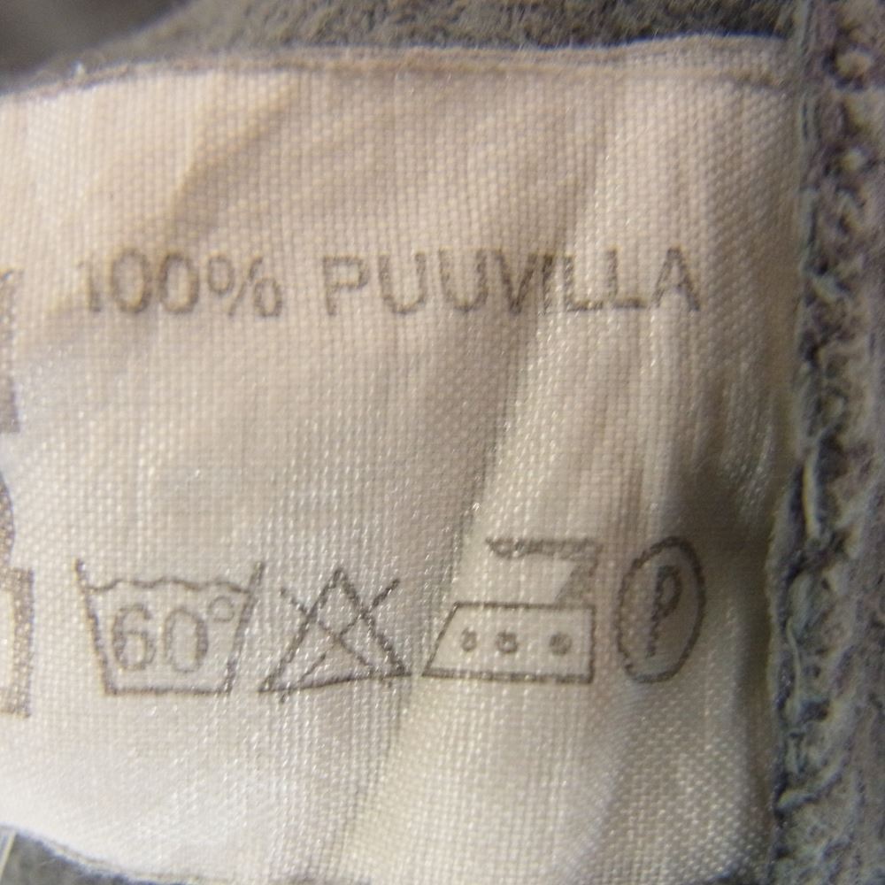 フィンランド軍 90s フィンランド軍 スモック シャツ グレー系 サイズ表記無【中古】