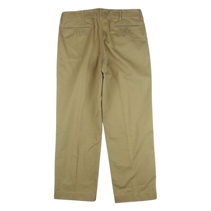 AT LAST アットラスト CHINO Work Pants チノ ワーク パンツ ベージュ系 34【中古】