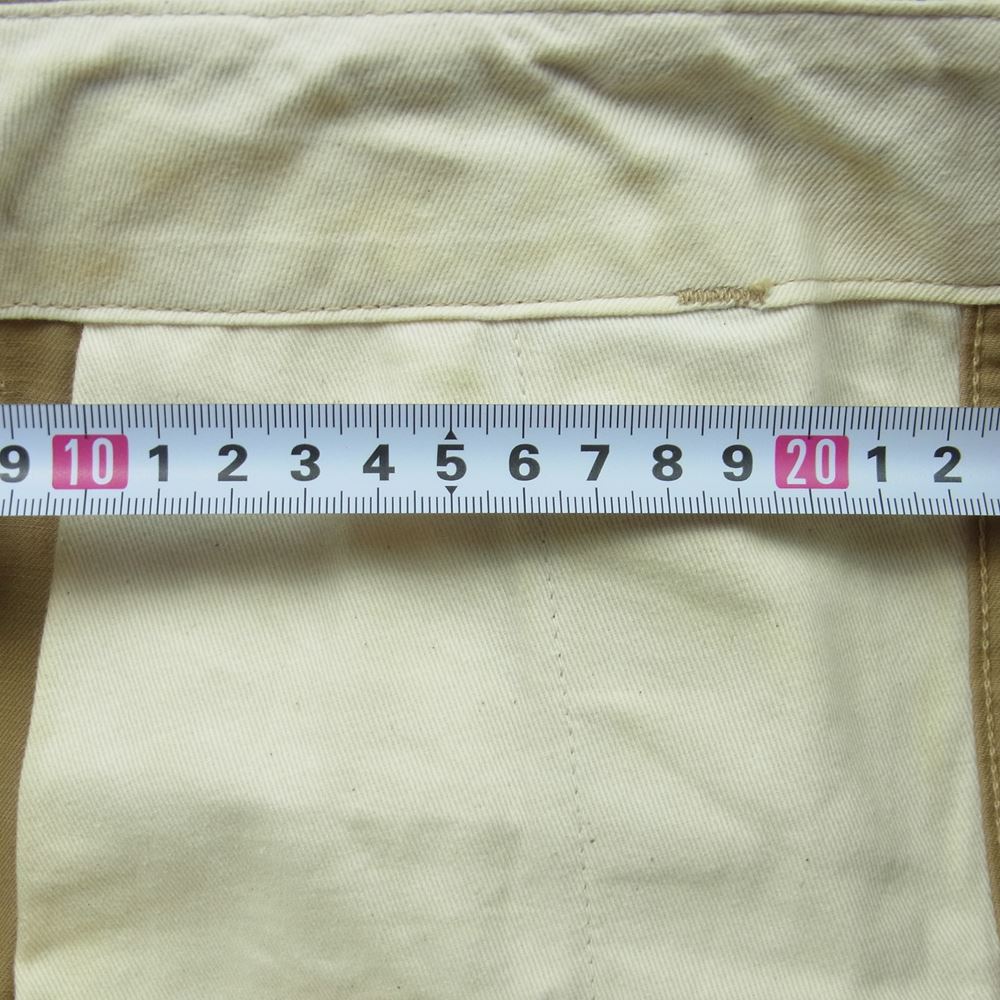 AT LAST アットラスト CHINO Work Pants チノ ワーク パンツ ベージュ系 34【中古】