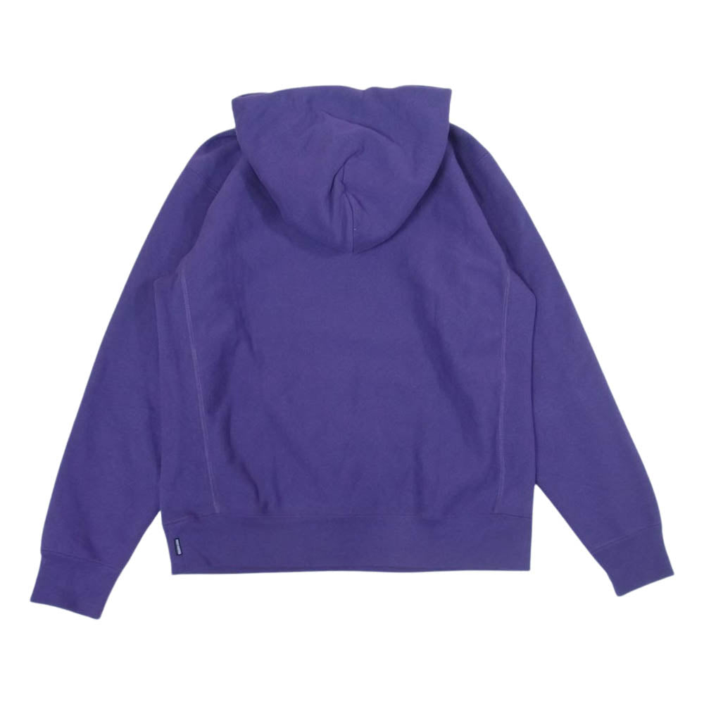 WACKO MARIA ワコマリア HEAVY WEIGHT PULLOVER HOODED SWEAT SHIRT HIGH TIMES 刺繍 ヘビー ウェイト プルオーバー フーデット スウェット パープル系 L【中古】