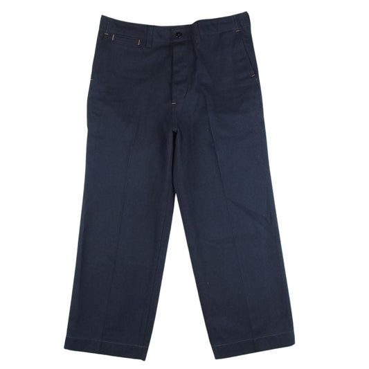 AT LAST アットラスト デニム トラウザー ワーク パンツ パープル系 34【中古】