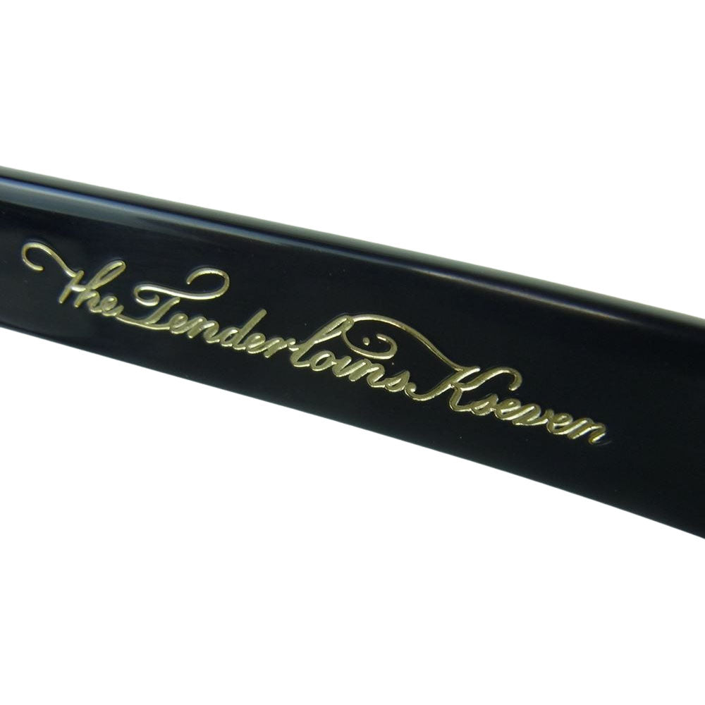 TENDERLOIN テンダーロイン × 白山眼鏡店 in the wind イン ザ ウインド 度入り メガネ ブラック系 サイズ表記無し【中古】