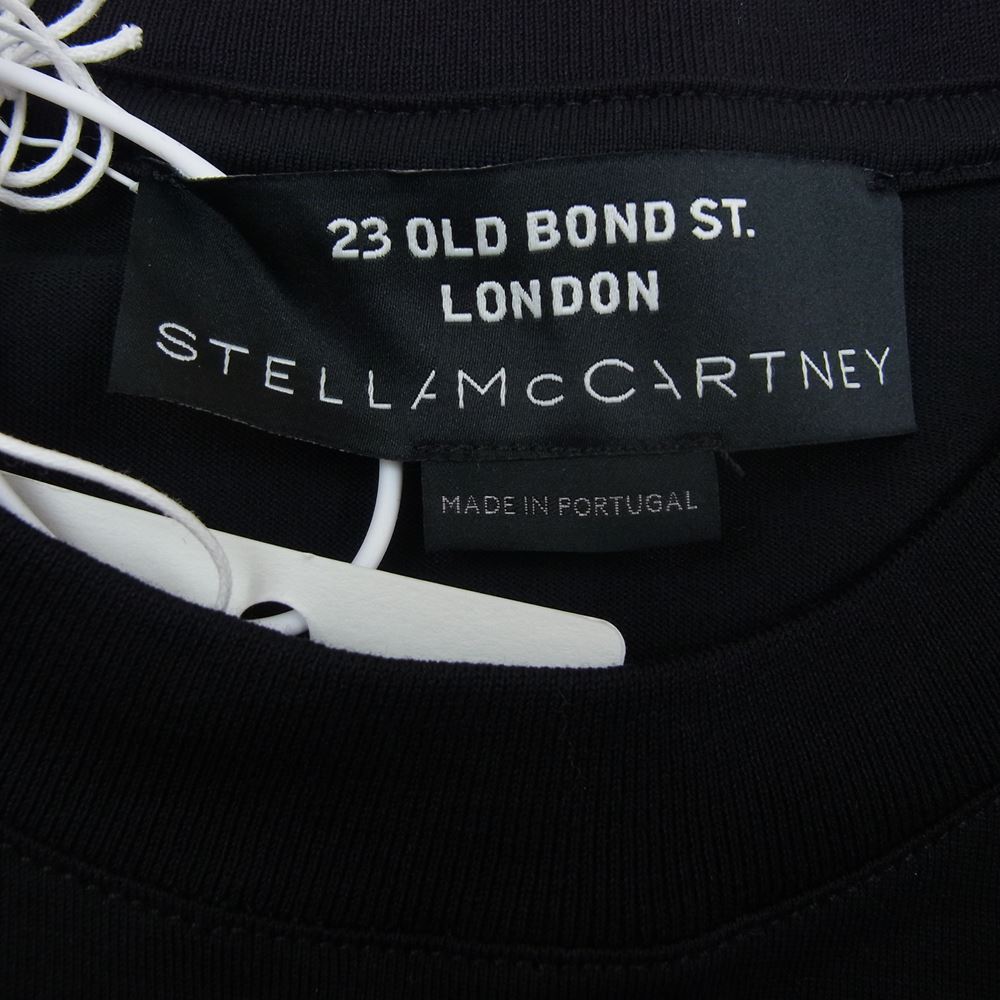 Stella McCartney ステラマッカートニー デジタル 記号 ロゴ プリント 半袖 Tシャツ ブラック ブラック系 S【美品】【中古】