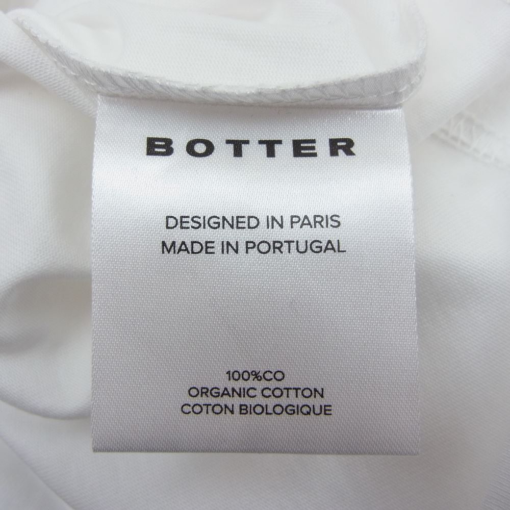 ボッター 3012 SHORT SLV BOTTER CLASSIC TSHIRT DO YOU SEE US NOW? プリント 半袖 Tシャツ ホワイト系 S【美品】【中古】