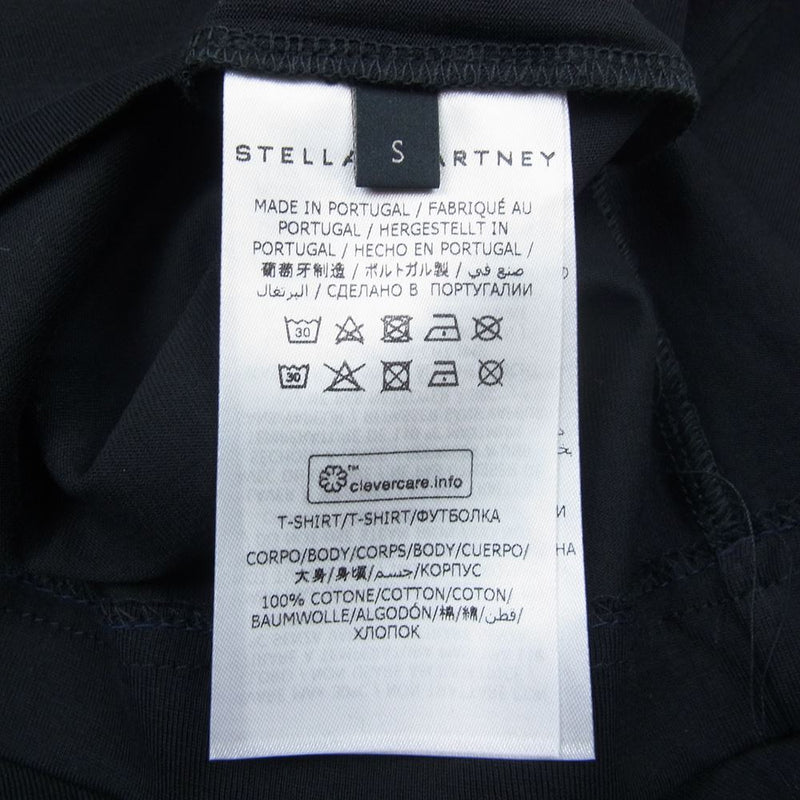 Stella McCartney ステラマッカートニー STELLA MCCARTNEY EST.2001 プリント 半袖 Tシャツ ブラック系 S【美品】【中古】