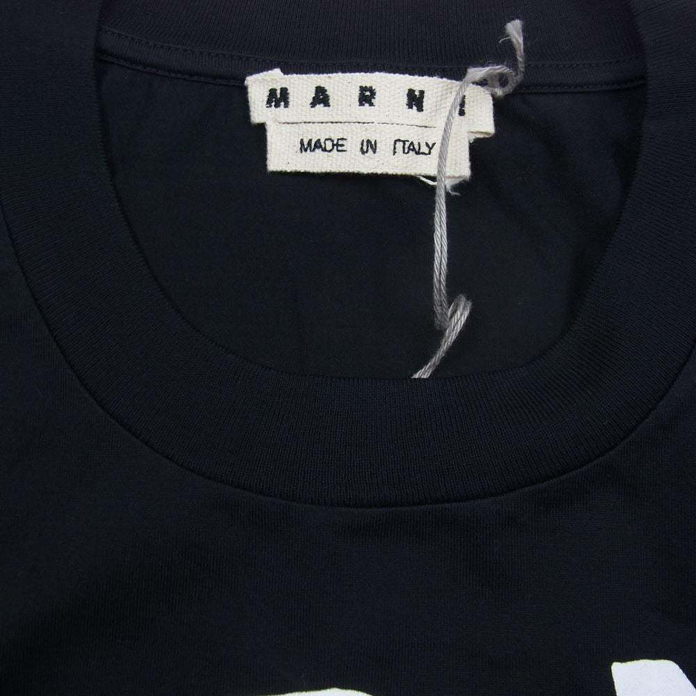 MARNI マルニ HUMU0200AP S23727 国内正規品 ロゴ 半袖 Tシャツ ...
