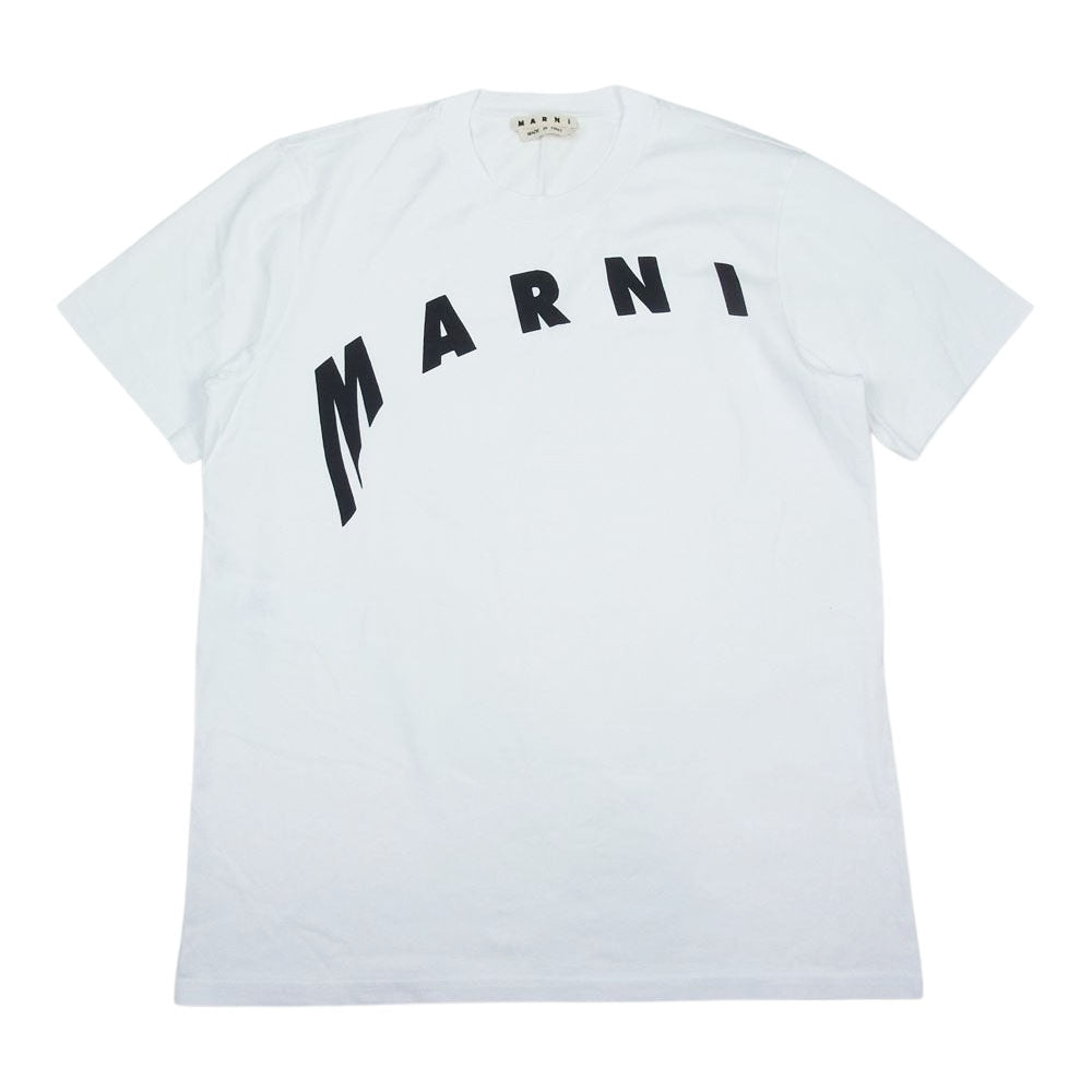 正規品新品☆MARNI☆マルニ☆花柄ロゴ コットン 半袖Tシャツ サイズ40