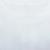 MAISON MARGIELA メゾンマルジェラ S52NC0280 S47294 国内正規品 MM6 エムエムシックス オーバーサイズ シャツ生地 ロゴプリント クルーネック 半袖 Tシャツ ホワイト ホワイト系 36【美品】【中古】