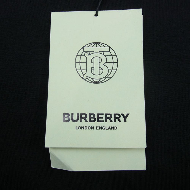 BURBERRY バーバリー 8037302 CARRICK LOVE PRINT プリント 半袖 Tシャツ ブラック ブラック系 M【美品】【中古】