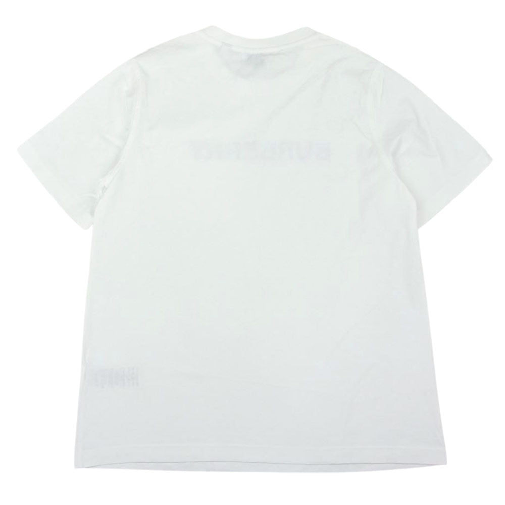 BURBERRY バーバリー 8056724 MARGOT LOGO ロゴ プリント 半袖 Tシャツ ホワイト ホワイト系 S【美品】【中古】