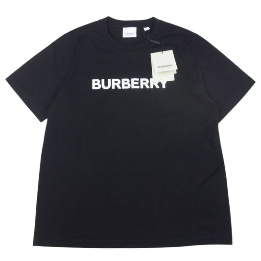BURBERRY バーバリー 8055251 MARGOT LOGO ロゴ プリント 半袖 Tシャツ ブラック ブラック系 S【美品】【中古】