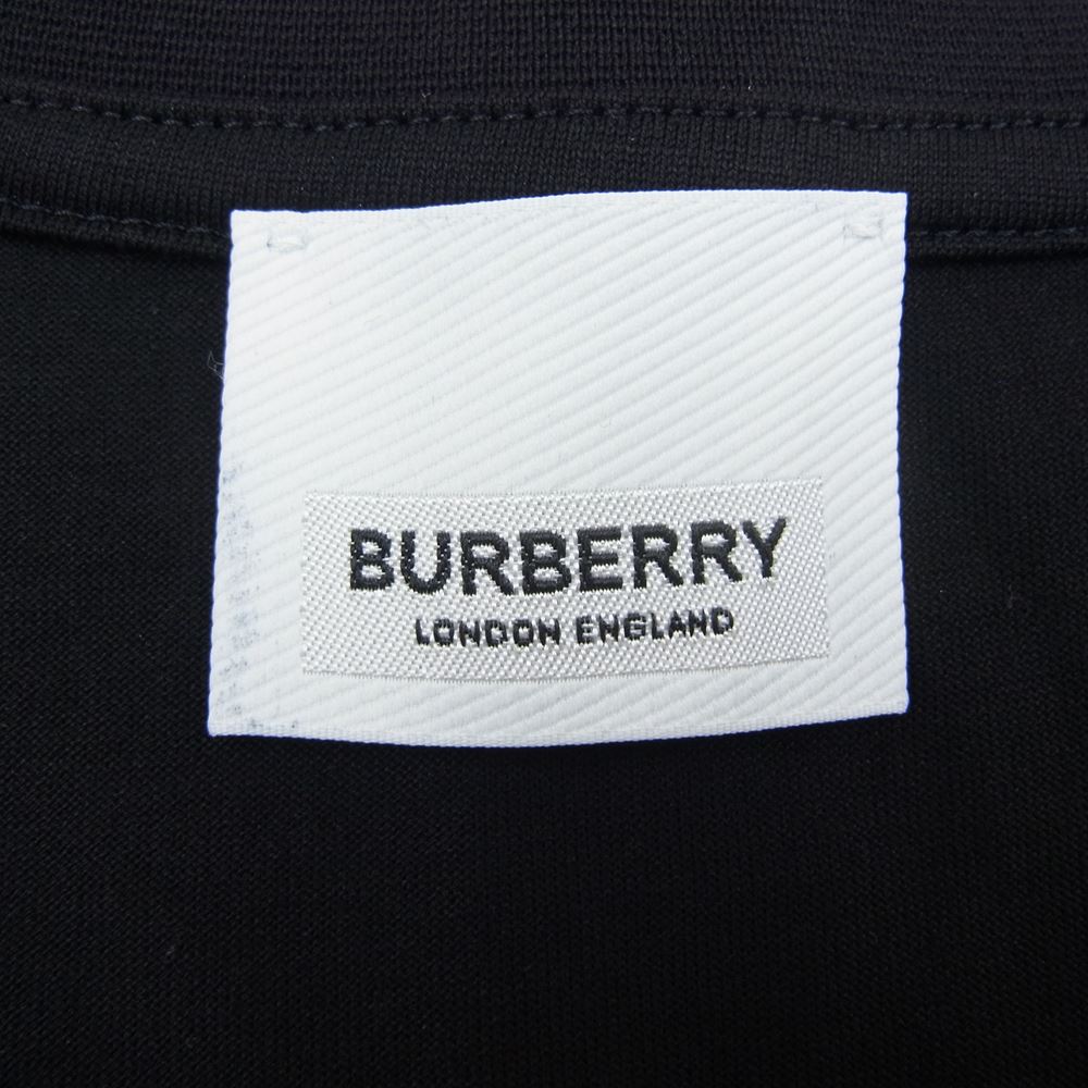 BURBERRY バーバリー 8055251 MARGOT LOGO ロゴ プリント 半袖 Tシャツ ブラック ブラック系 S【美品】【中古】