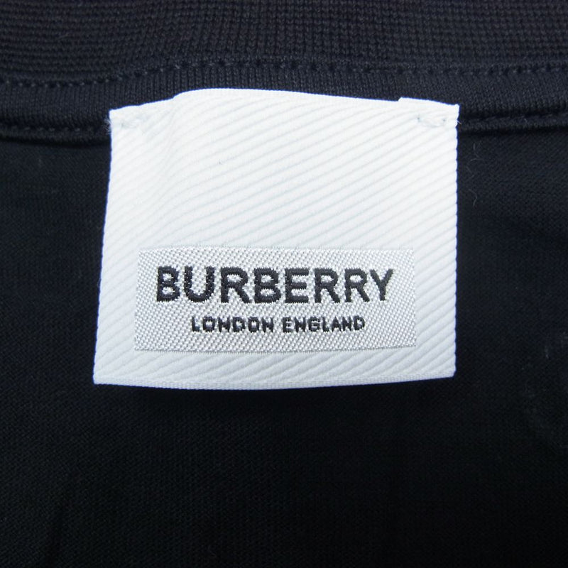 BURBERRY バーバリー 8030916 GLOBE STAR プリント クルーネック 半袖 Tシャツ ブラック ブラック系 M【美品】【中古】