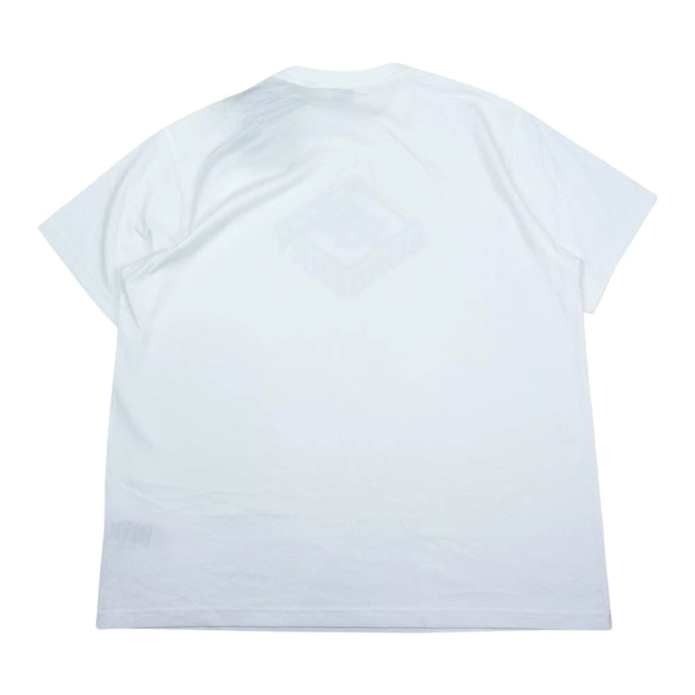 BURBERRY バーバリー 8038544 ボックス スクエア ロゴ 半袖 Tシャツ ホワイト系 M【美品】【中古】