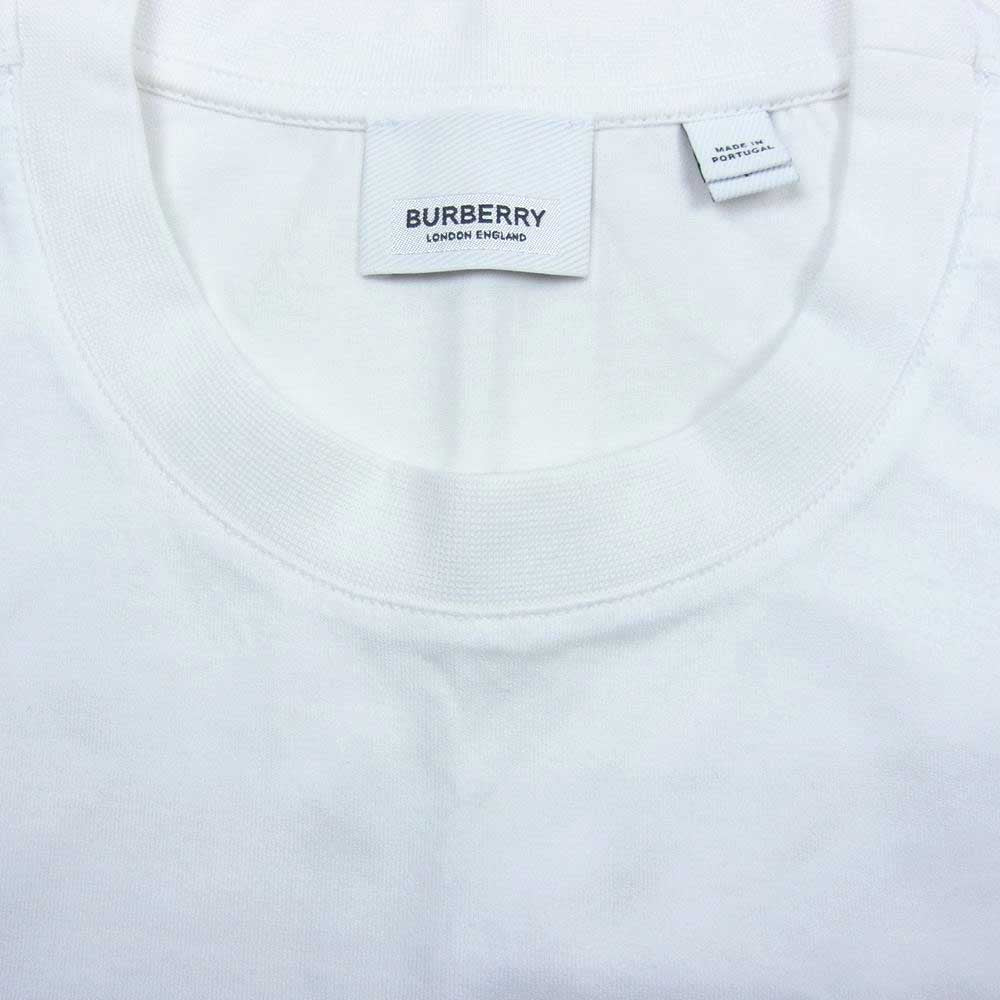 BURBERRY バーバリー 8017485 EMERSON TB プリント 半袖 Tシャツ ホワイト ホワイト系 S【美品】【中古】