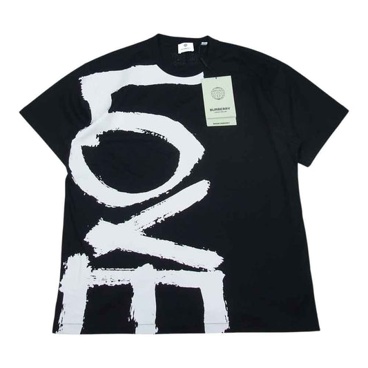BURBERRY バーバリー 8037580 Love logo short sleeve T shirt ラブ ロゴ 半袖 Tシャツ ブラック系 S【新古品】【未使用】【中古】