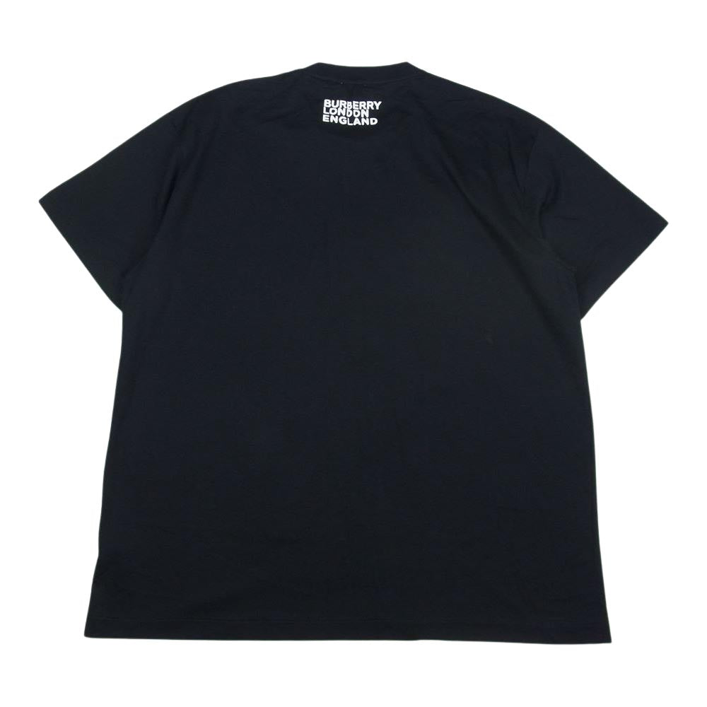 BURBERRY バーバリー 8037580 Love logo short sleeve T shirt ラブ ロゴ 半袖 Tシャツ ブラック系 S【新古品】【未使用】【中古】