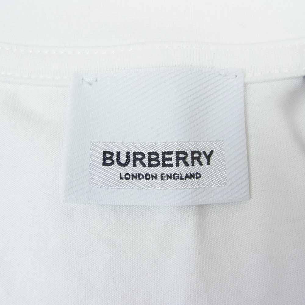 BURBERRY バーバリー 8040691 Horse Ferry Print Cotton Oversize Tee ホースフェリー プリント 半袖 Tシャツ ホワイト ホワイト系 S【美品】【中古】