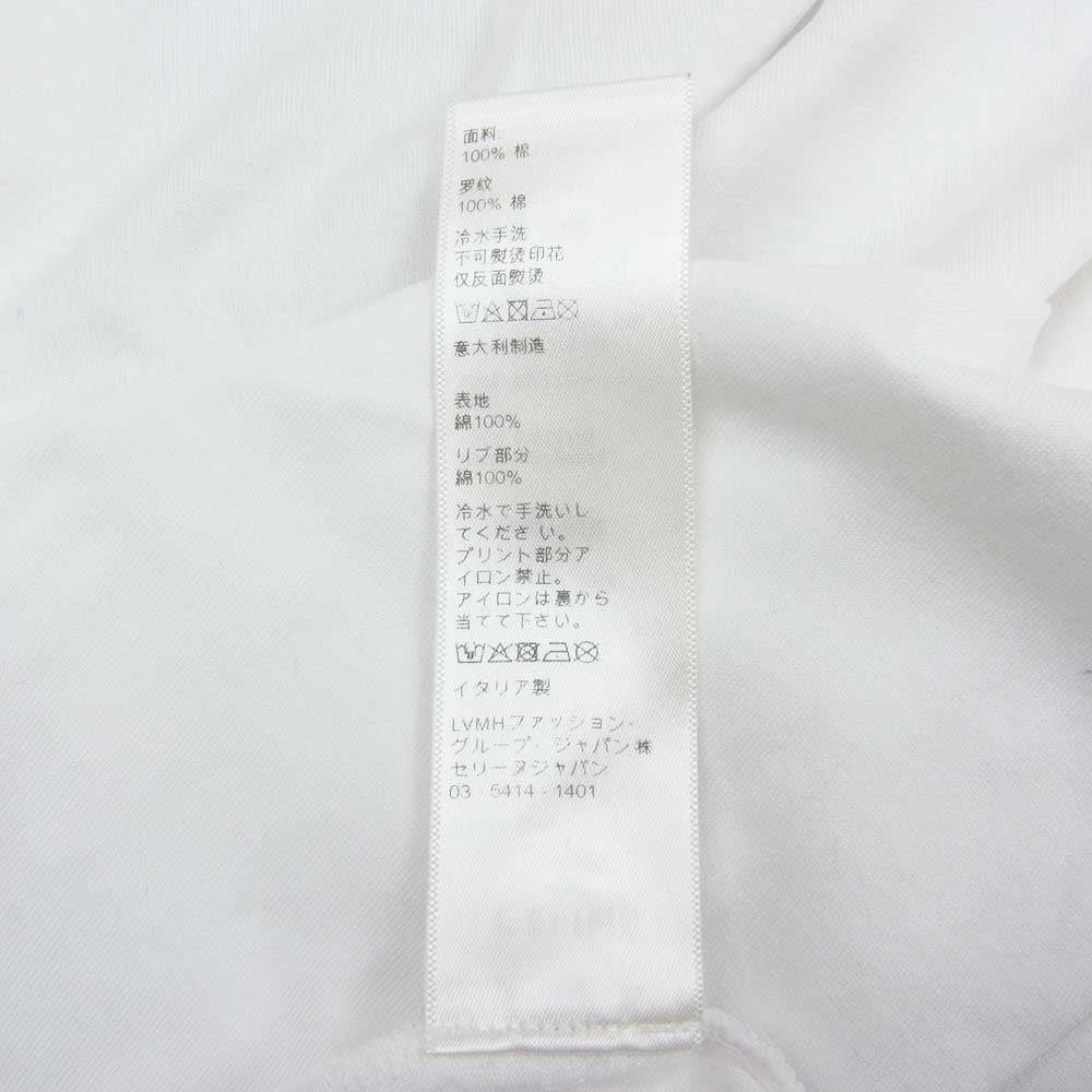 CELINE セリーヌ 2X687801F スタッズ ロゴ プリント 半袖 Tシャツ ホワイト系 L【中古】