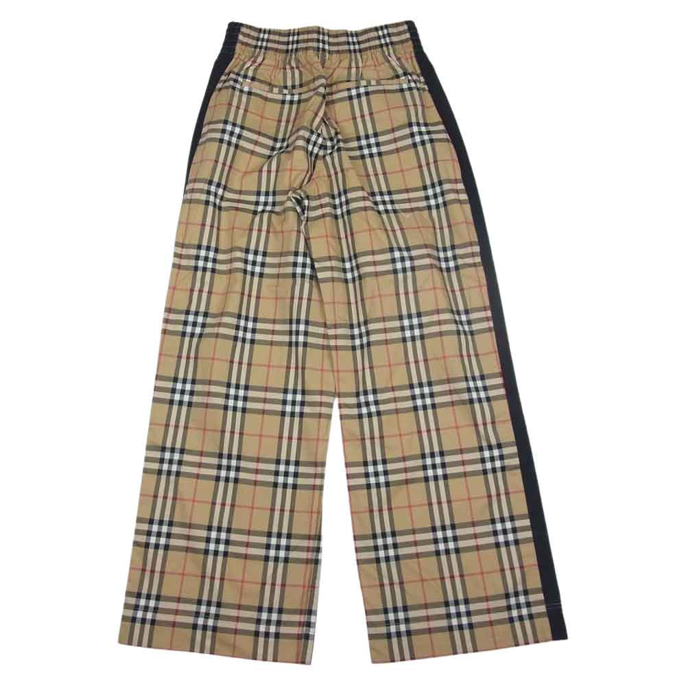 BURBERRY バーバリー 8040597 ヴィンテージノバチェック サイドライン イージー パンツ ベージュ系 36【美品】【中古】
