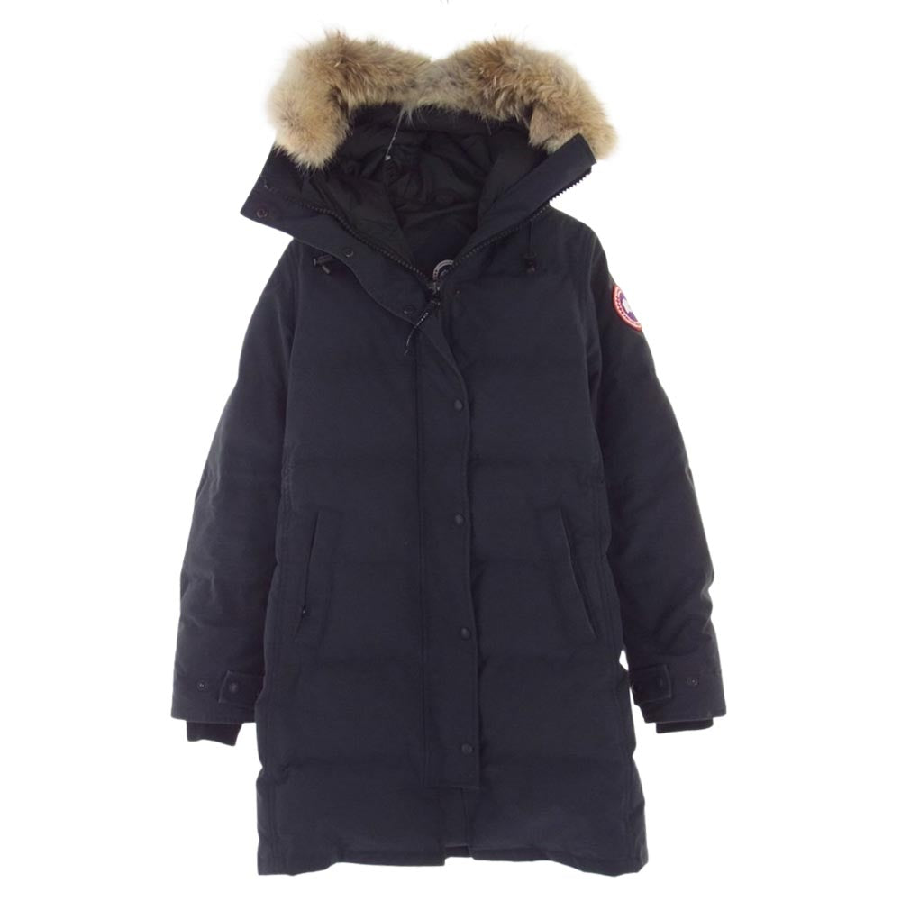 CANADA GOOSE カナダグース 2302JL 国内正規品 サザビーリーグ MACKENZIE PARKA マッケンジー パーカー ダウン コート ジャケット ネイビー系 M【中古】
