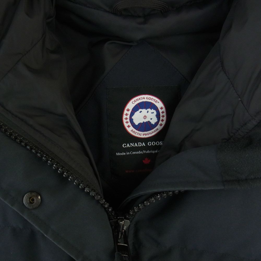 CANADA GOOSE カナダグース 2302JL 国内正規品 サザビーリーグ MACKENZIE PARKA マッケンジー パーカー ダウン コート ジャケット ネイビー系 M【中古】